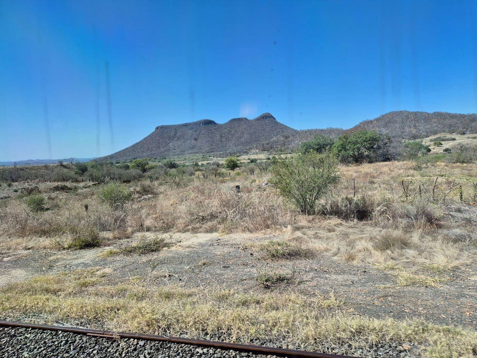 Paisaje desde el Chepe saliendo hacia la sierra